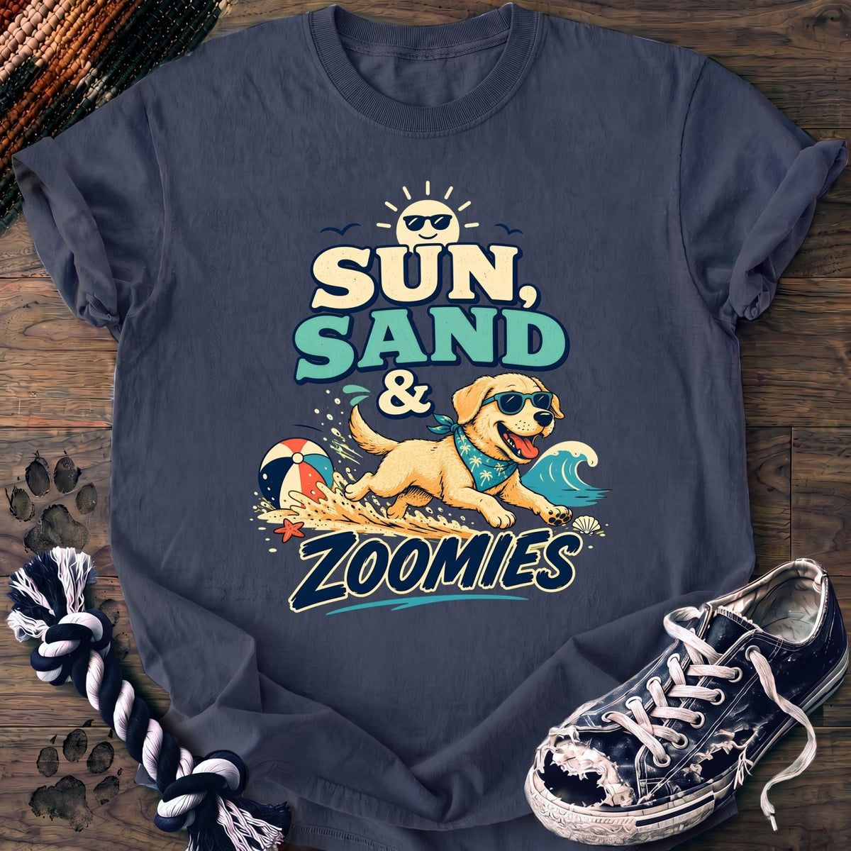 Sun Sand & Zoomies - Labrador Retriever - PAWSSION CLUB