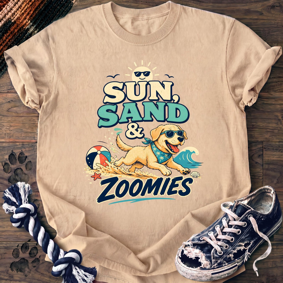 Sun Sand & Zoomies - Labrador Retriever - PAWSSION CLUB