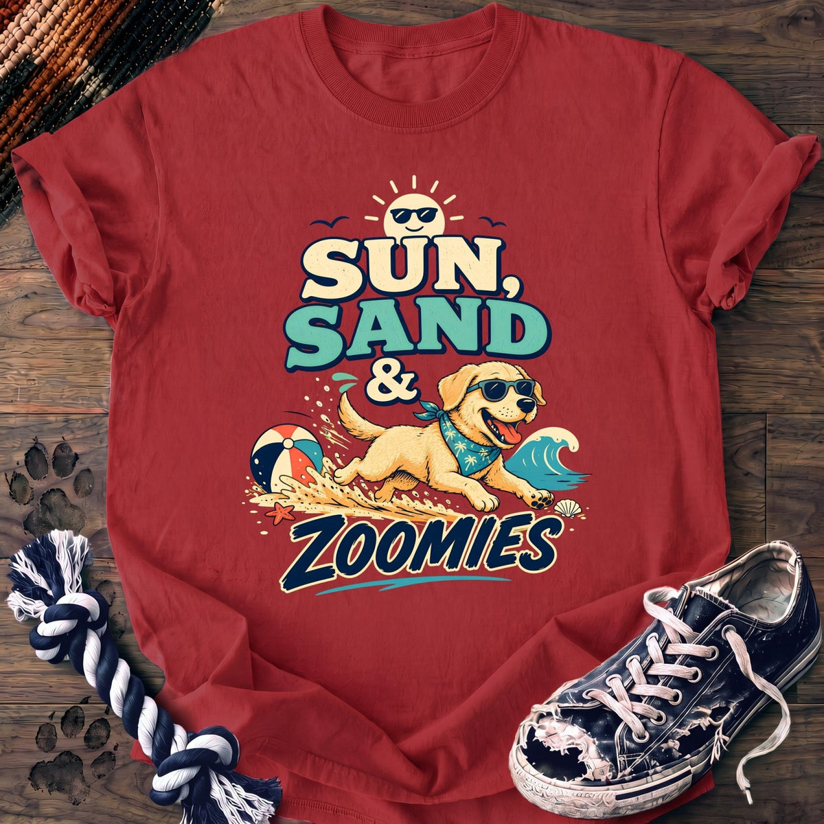Sun Sand & Zoomies - Labrador Retriever - PAWSSION CLUB
