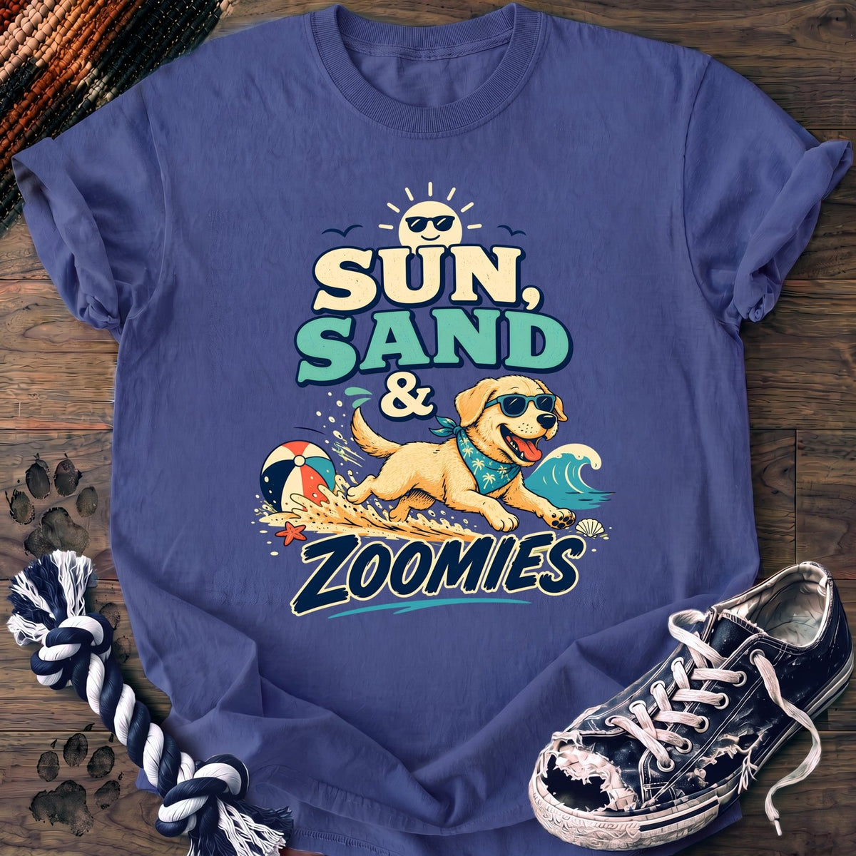 Sun Sand & Zoomies - Labrador Retriever - PAWSSION CLUB