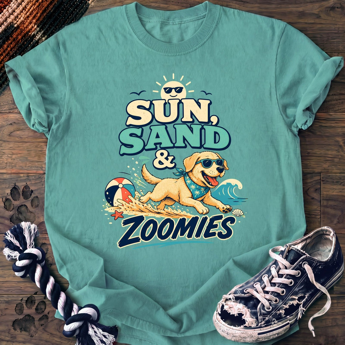 Sun Sand & Zoomies - Labrador Retriever - PAWSSION CLUB