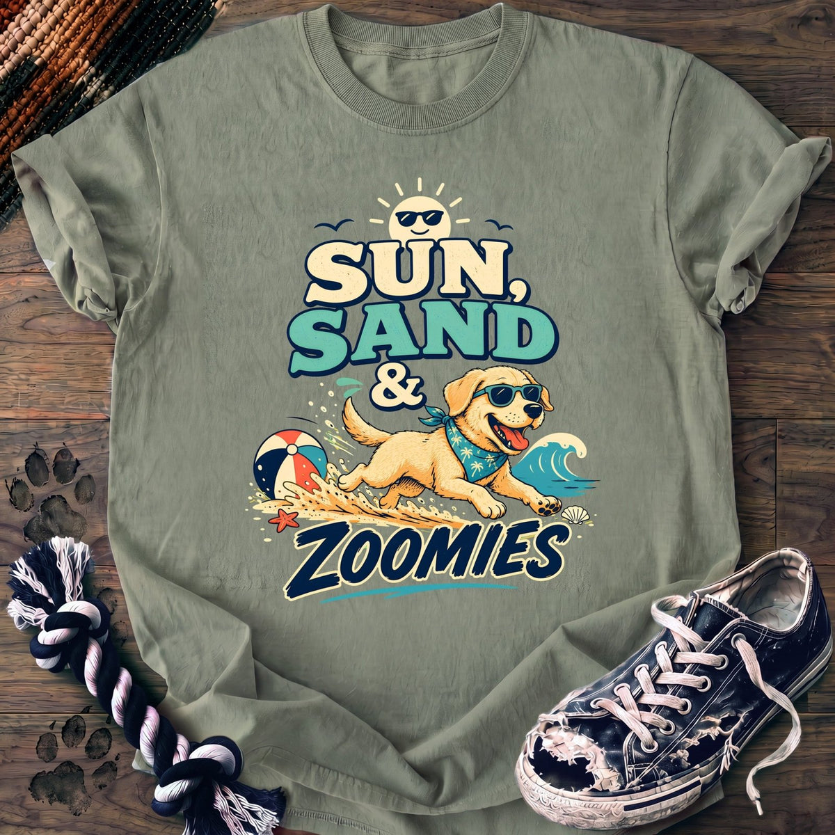 Sun Sand & Zoomies - Labrador Retriever - PAWSSION CLUB