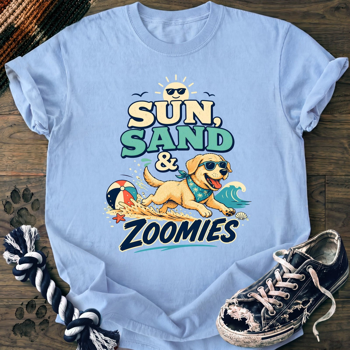 Sun Sand & Zoomies - Labrador Retriever - PAWSSION CLUB