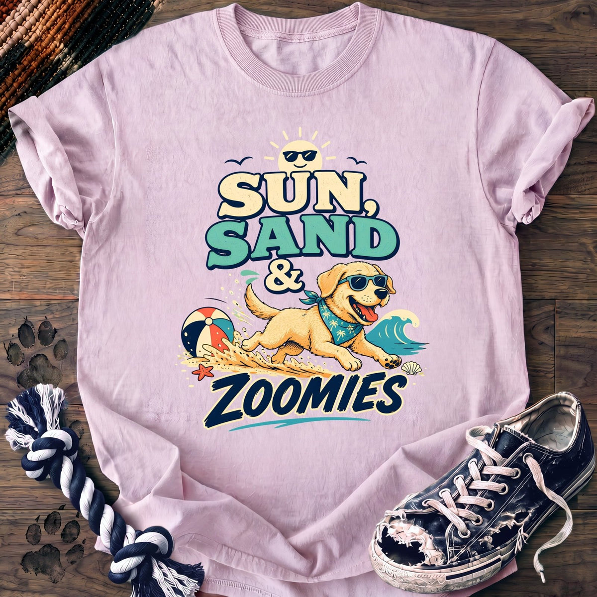 Sun Sand & Zoomies - Labrador Retriever - PAWSSION CLUB
