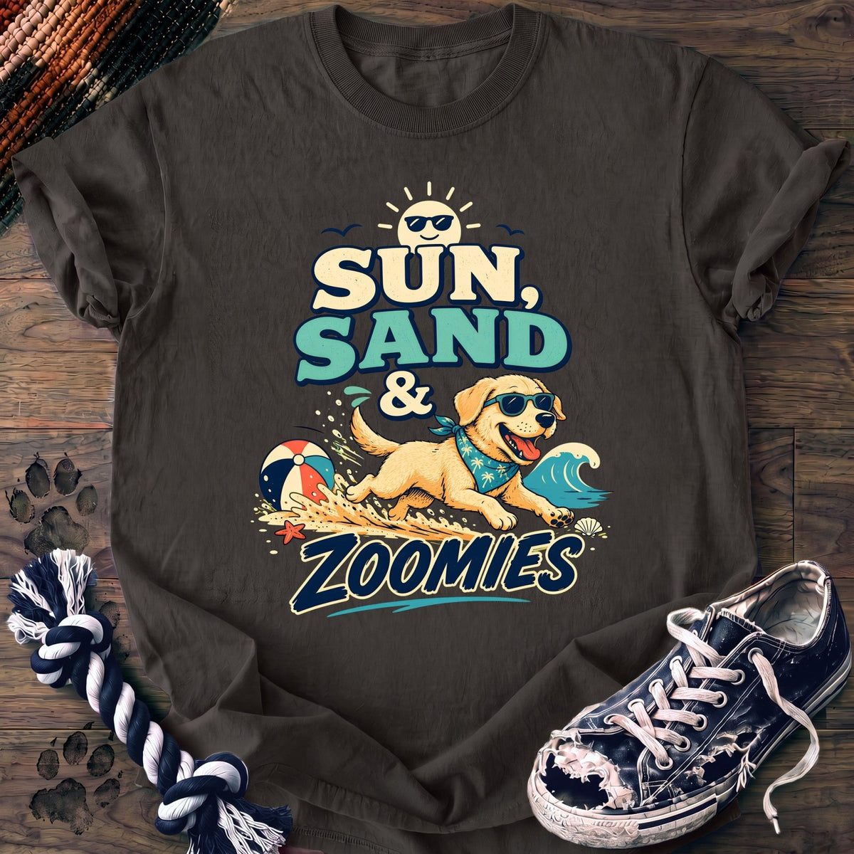Sun Sand & Zoomies - Labrador Retriever - PAWSSION CLUB