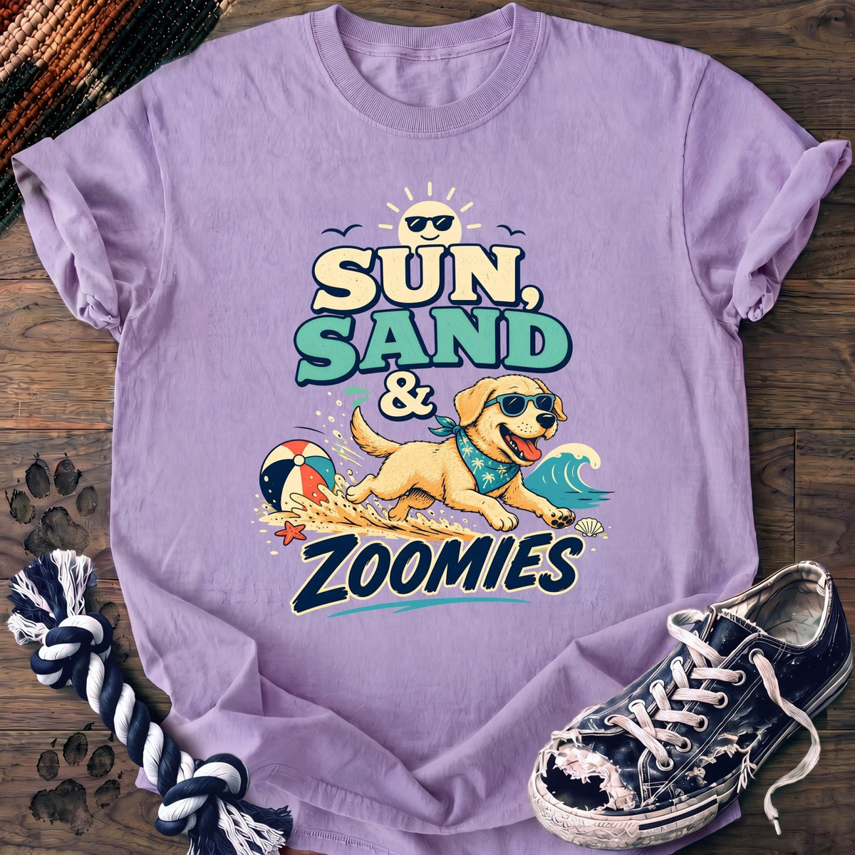 Sun Sand & Zoomies - Labrador Retriever - PAWSSION CLUB