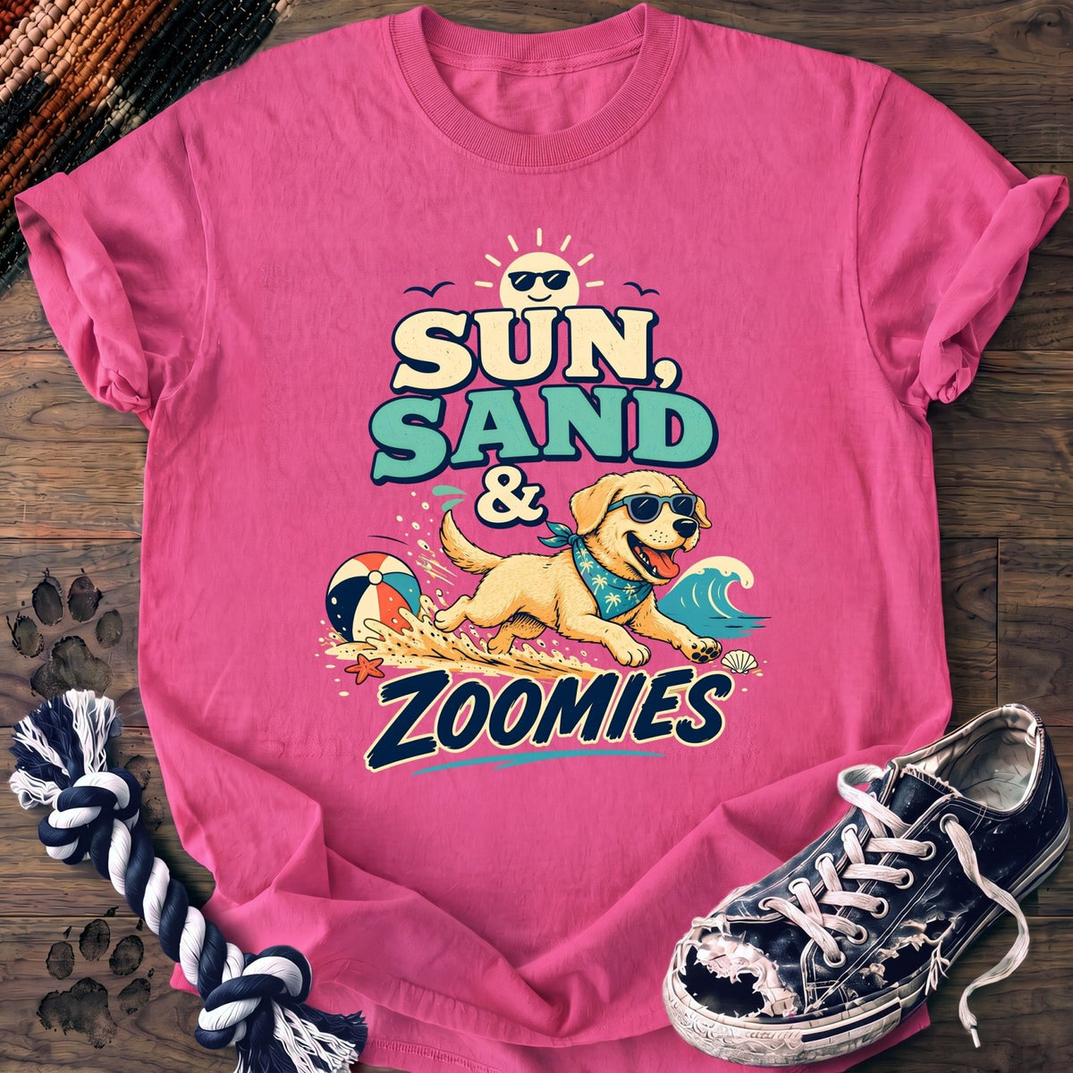 Sun Sand & Zoomies - Labrador Retriever - PAWSSION CLUB