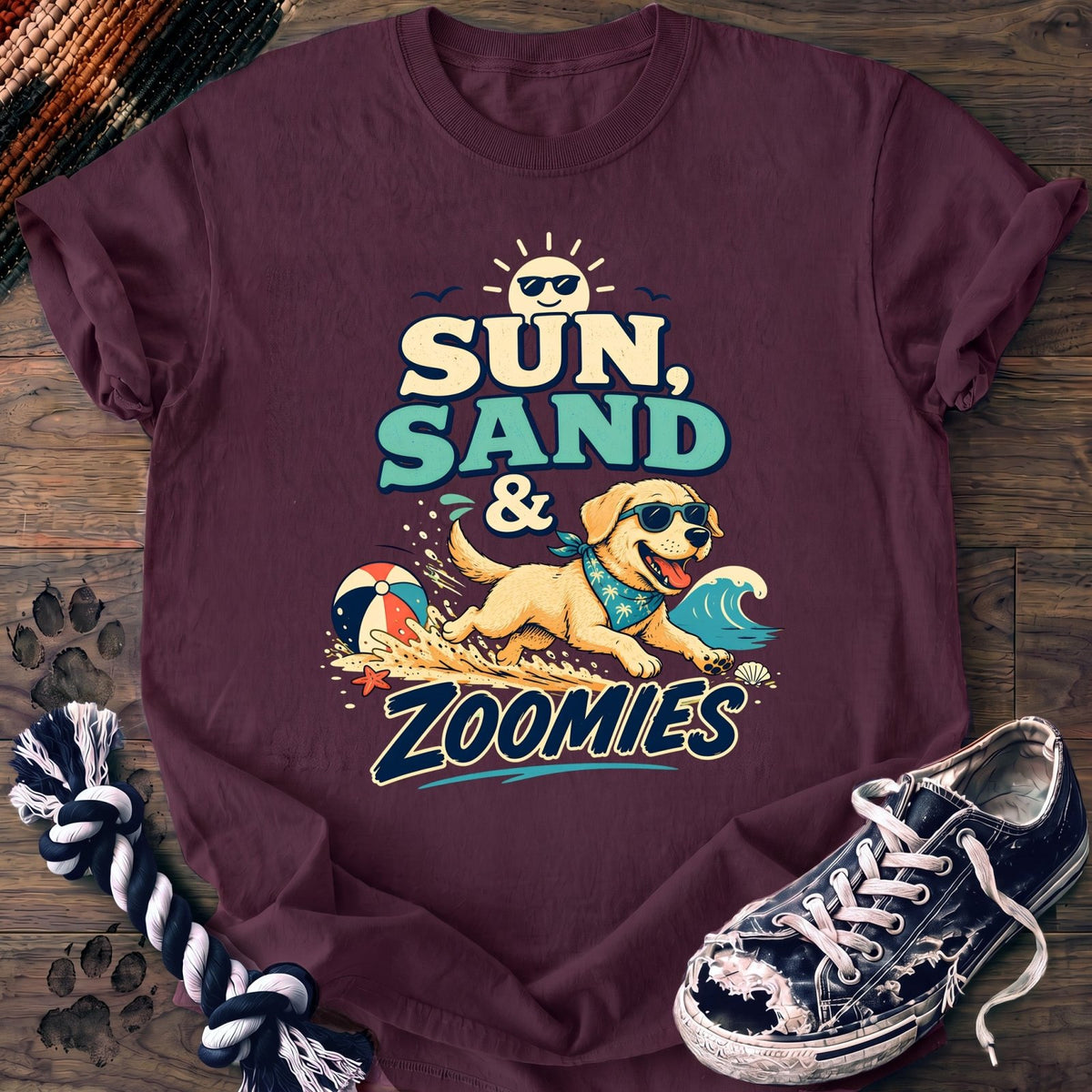 Sun Sand & Zoomies - Labrador Retriever - PAWSSION CLUB