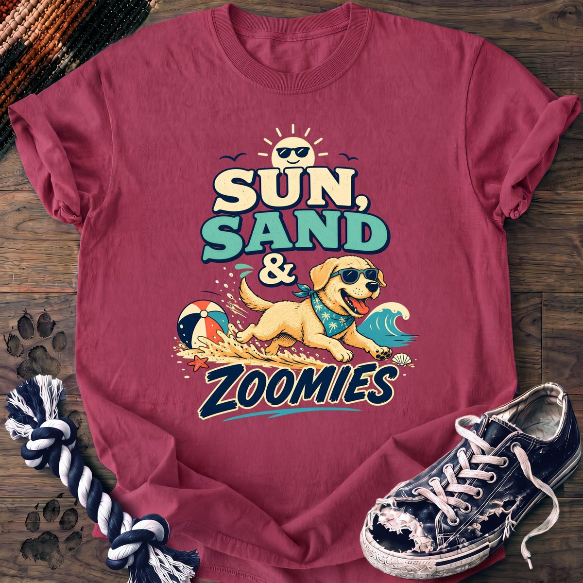 Sun Sand & Zoomies - Labrador Retriever - PAWSSION CLUB