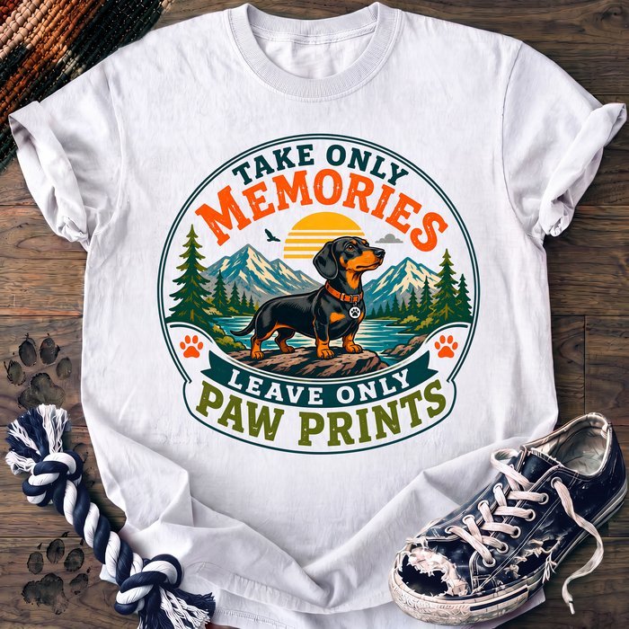Take Only Memories Leave Only Paw Prints - Dachshund - PAWSSION CLUB
