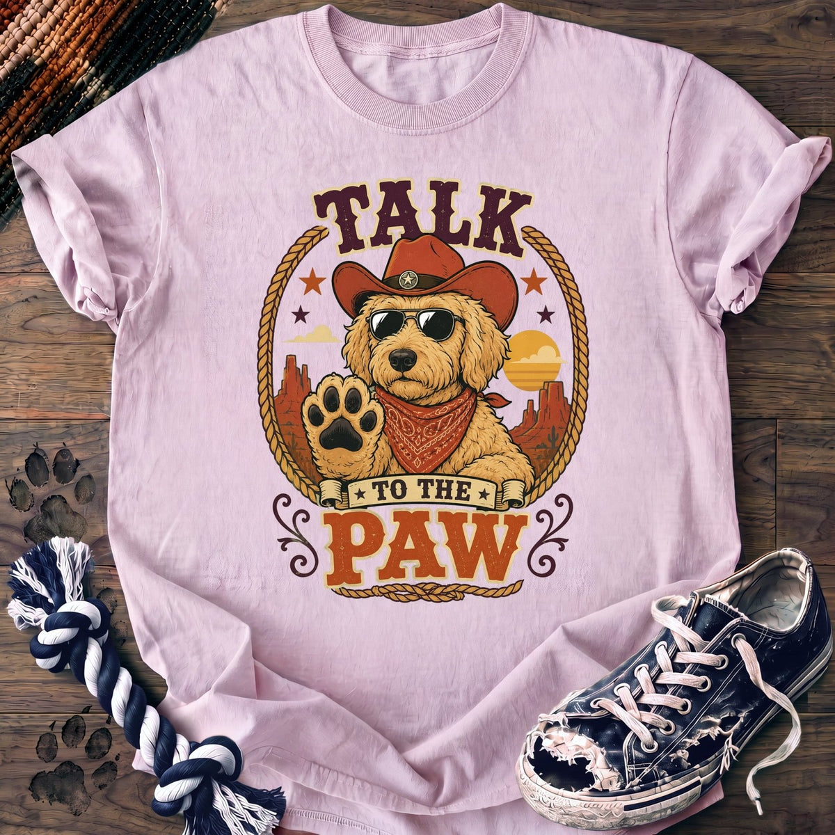 Talk To The Paw - Goldendoodle - PAWSSION CLUB