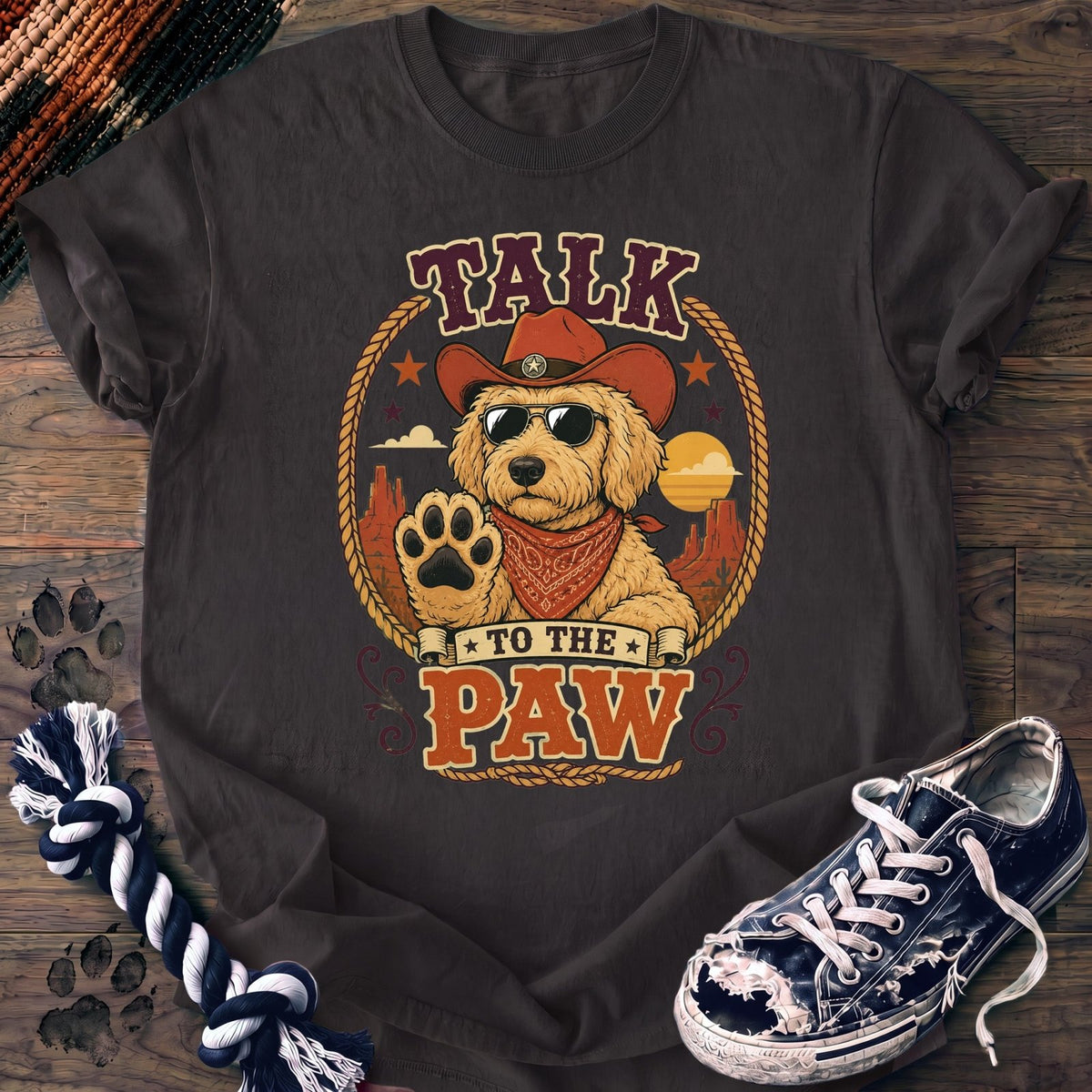 Talk To The Paw - Goldendoodle - PAWSSION CLUB