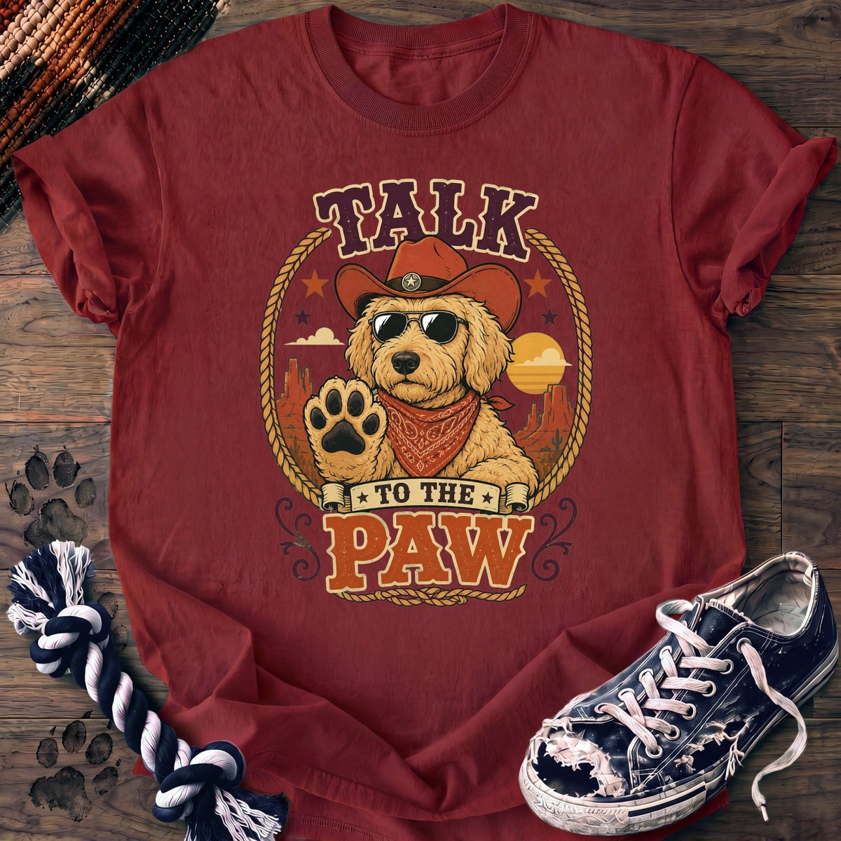 Talk To The Paw - Goldendoodle - PAWSSION CLUB