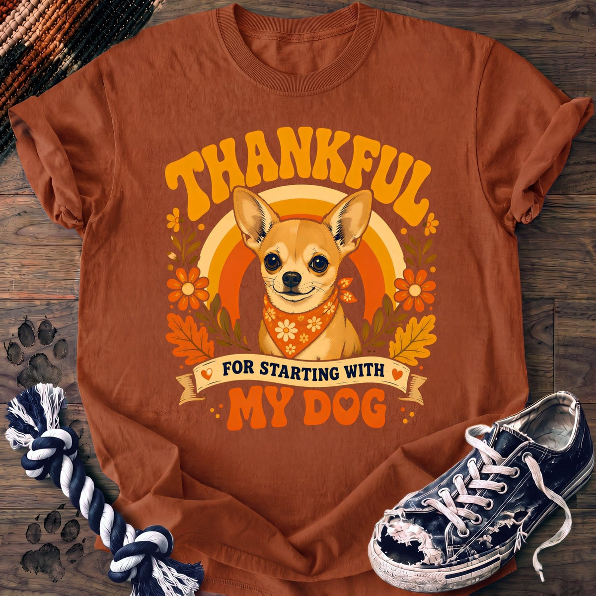Thankful For Starting With My Dog - Chihuahua - PAWSSION CLUB