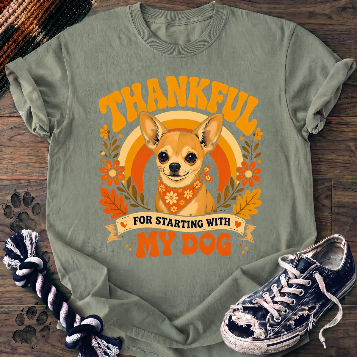 Thankful For Starting With My Dog - Chihuahua - PAWSSION CLUB