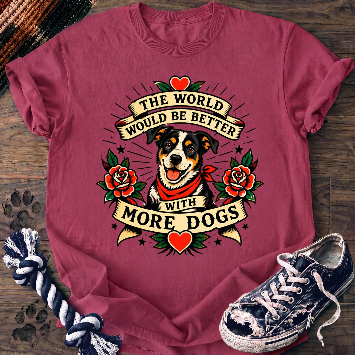 The World Would Be Better With More Dogs - Mixed Breed - PAWSSION CLUB