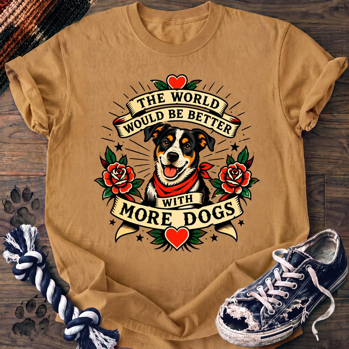 The World Would Be Better With More Dogs - Mixed Breed - PAWSSION CLUB