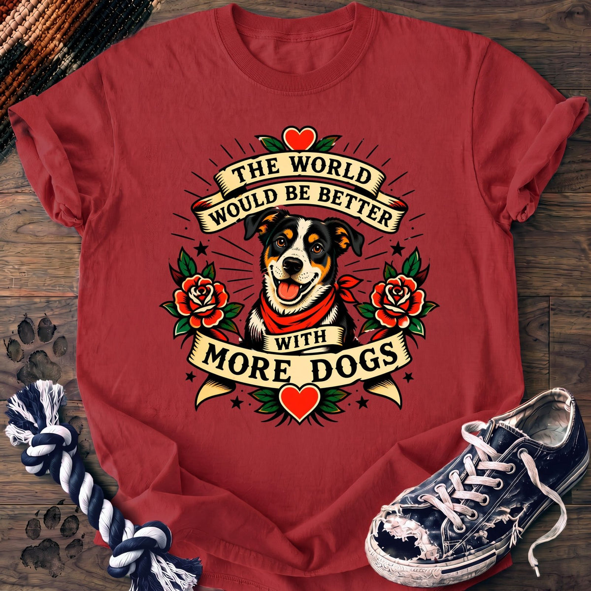 The World Would Be Better With More Dogs - Mixed Breed - PAWSSION CLUB
