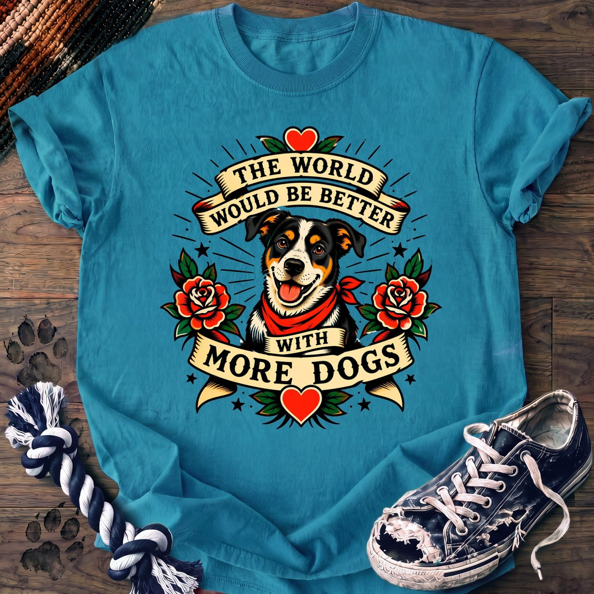 The World Would Be Better With More Dogs - Mixed Breed - PAWSSION CLUB