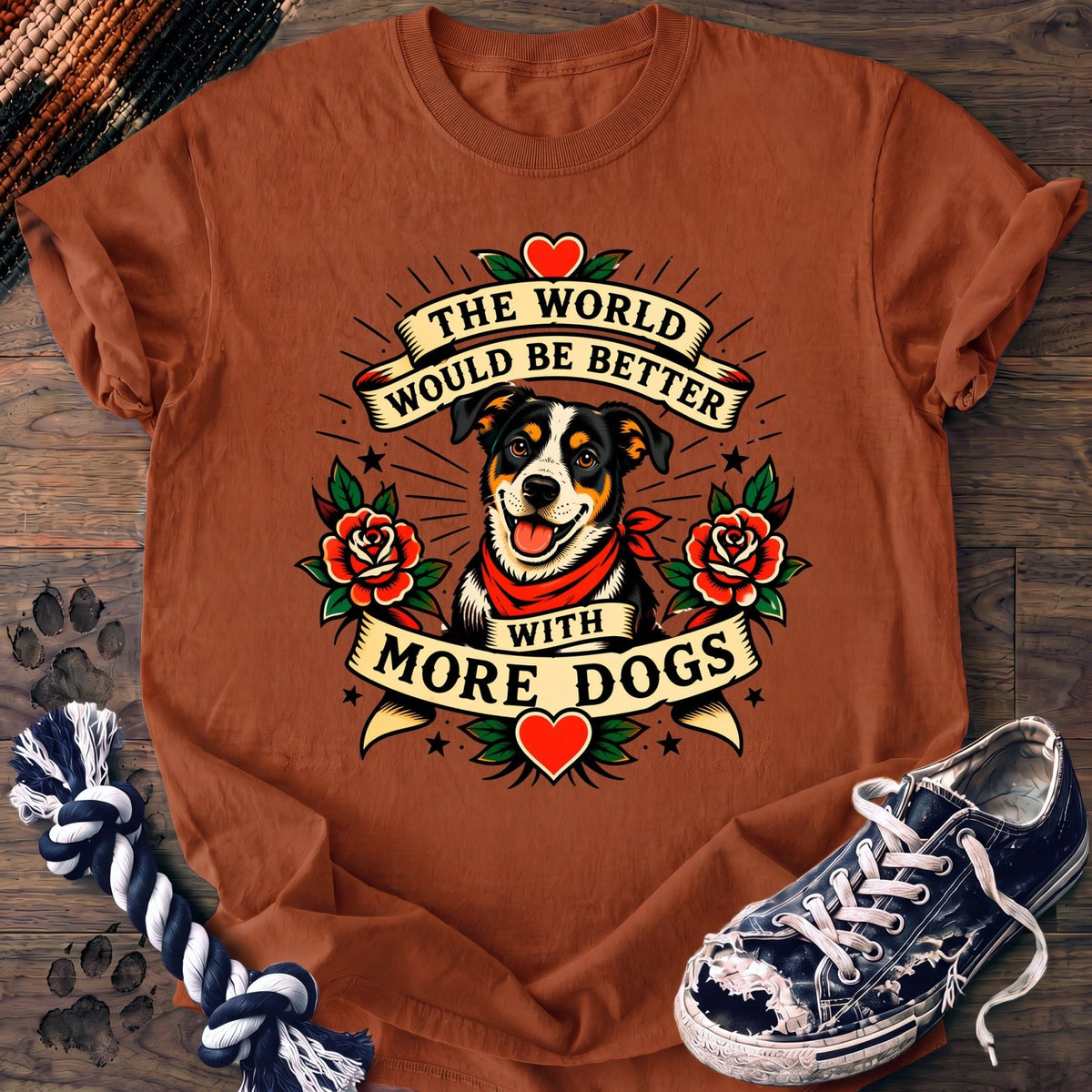 The World Would Be Better With More Dogs - Mixed Breed - PAWSSION CLUB