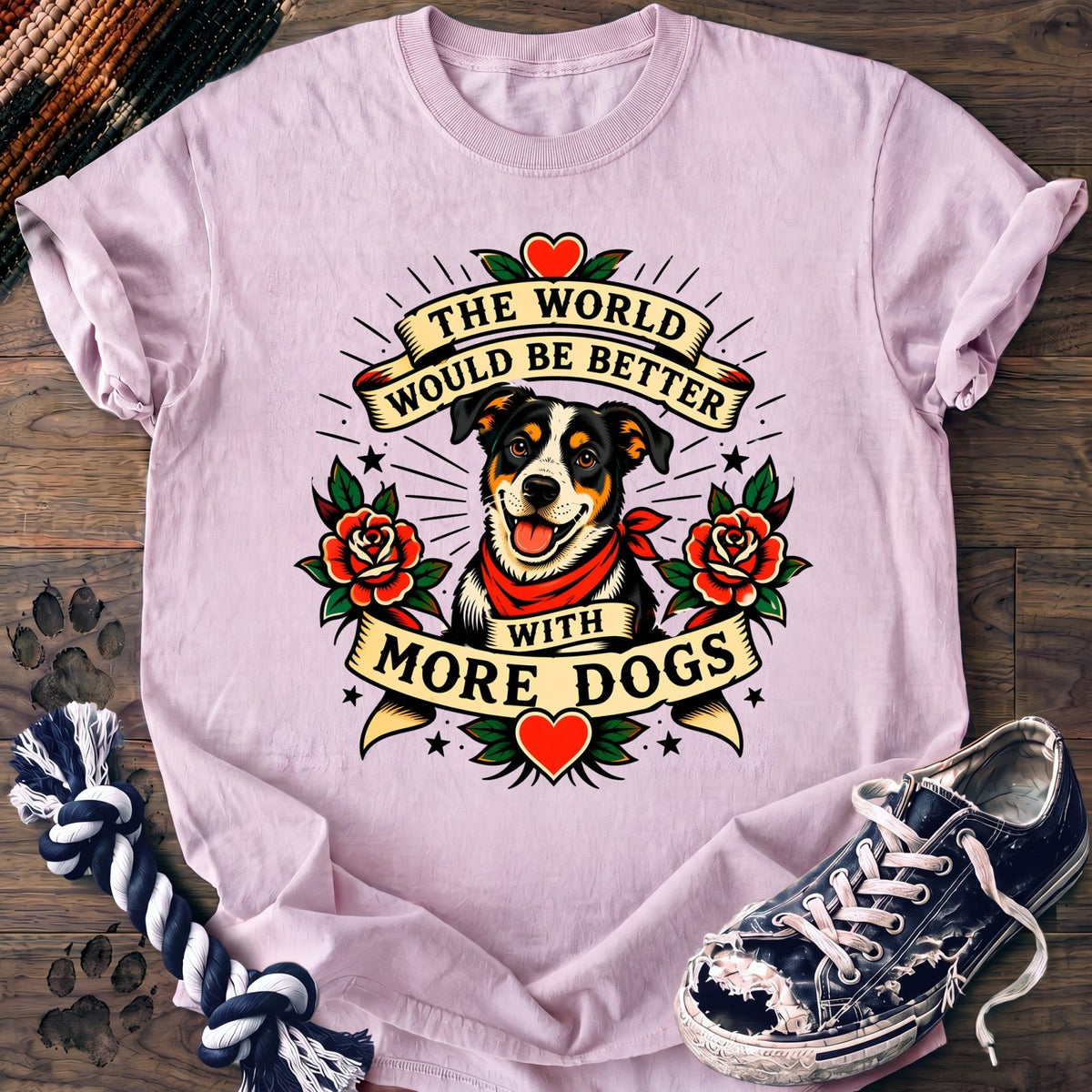 The World Would Be Better With More Dogs - Mixed Breed - PAWSSION CLUB
