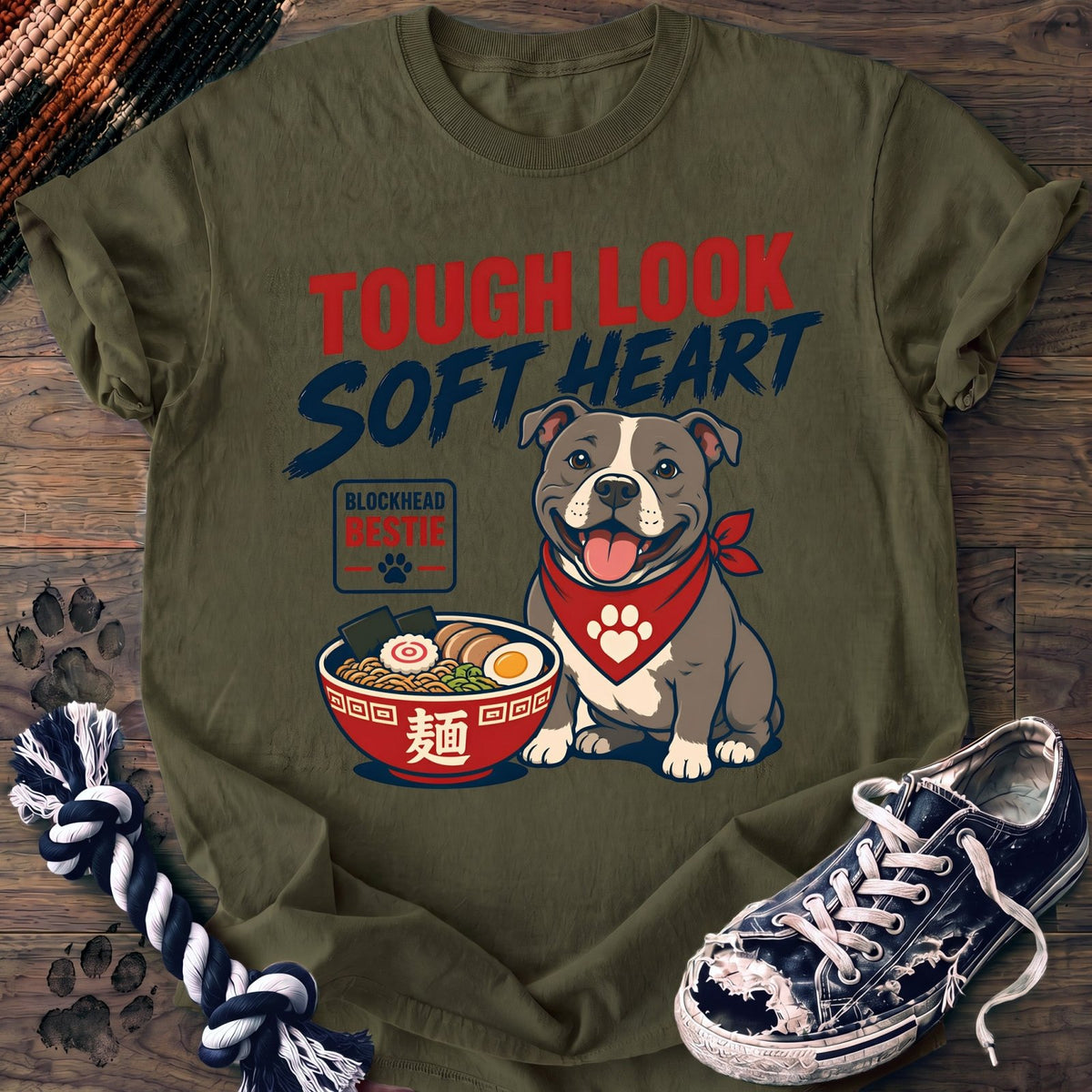 Tough Look Soft Heart - Pitbull - PAWSSION CLUB
