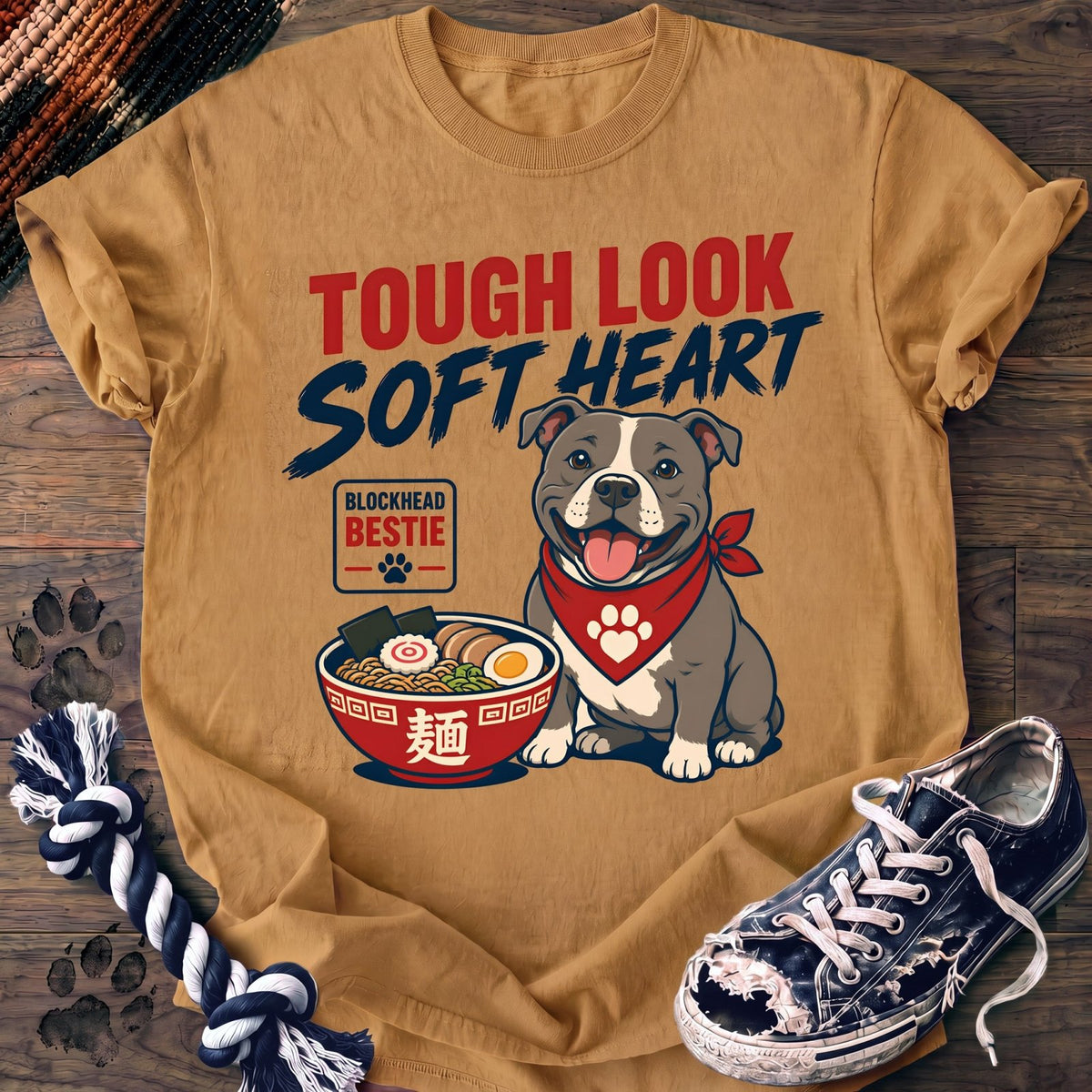 Tough Look Soft Heart - Pitbull - PAWSSION CLUB