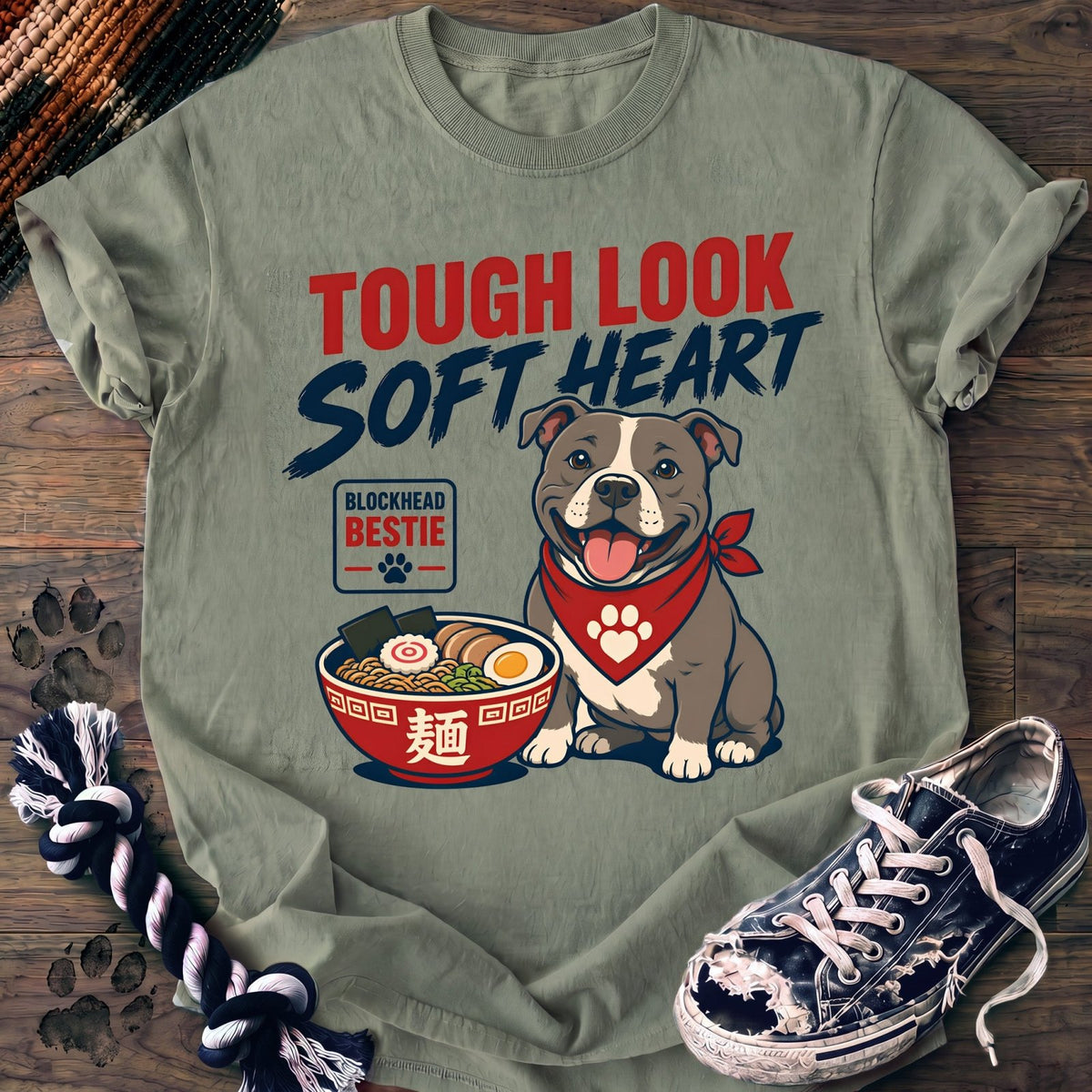 Tough Look Soft Heart - Pitbull - PAWSSION CLUB