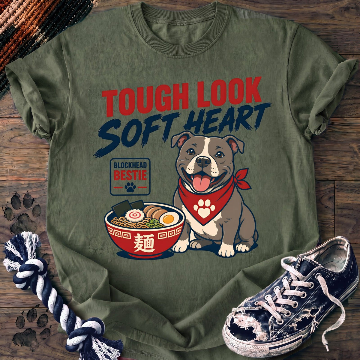 Tough Look Soft Heart - Pitbull - PAWSSION CLUB