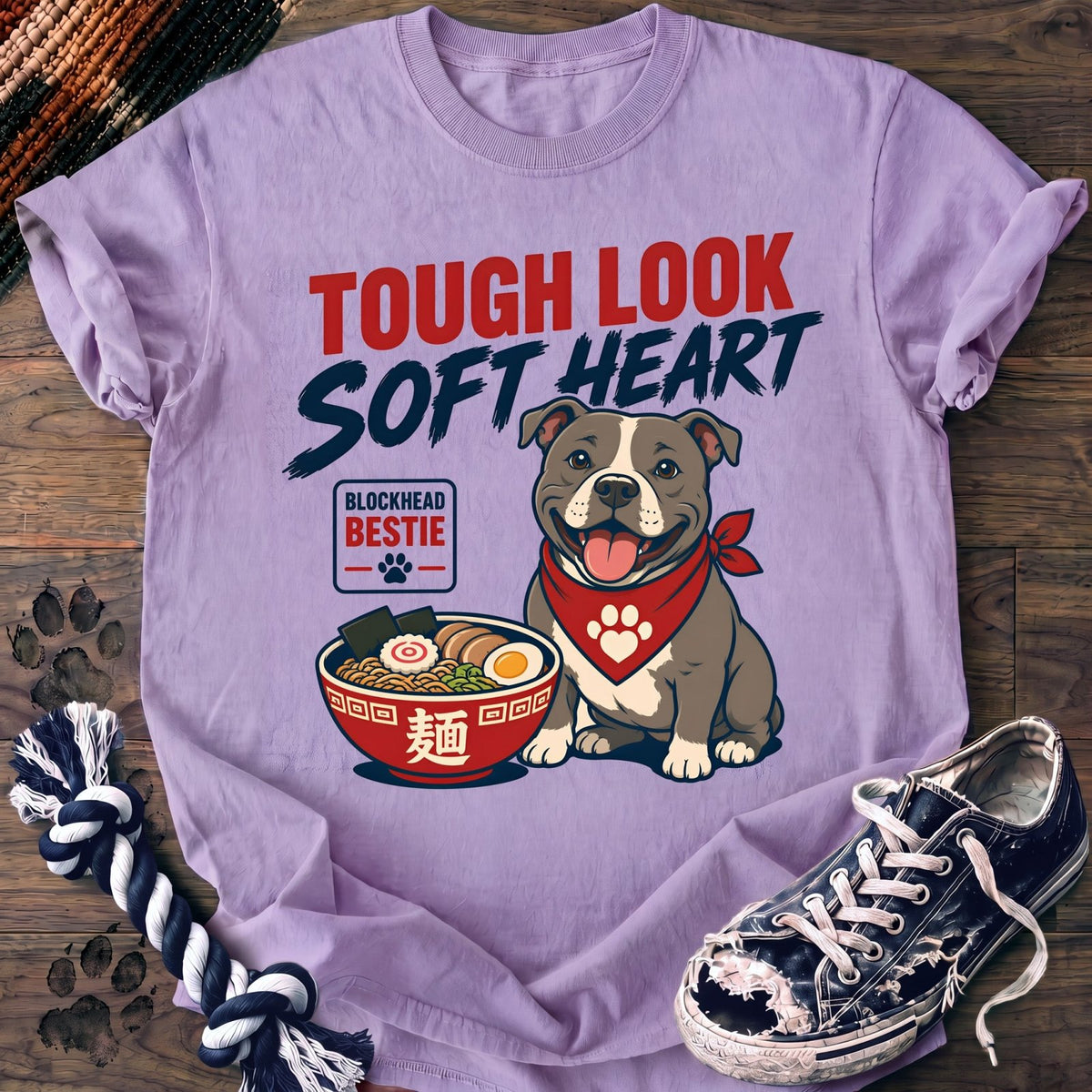 Tough Look Soft Heart - Pitbull - PAWSSION CLUB