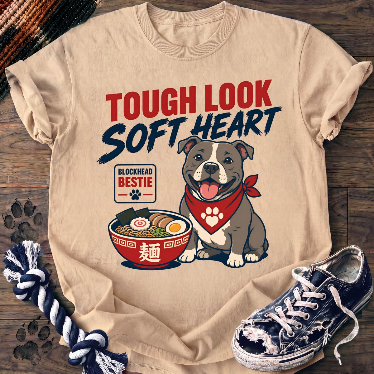 Tough Look Soft Heart - Pitbull - PAWSSION CLUB
