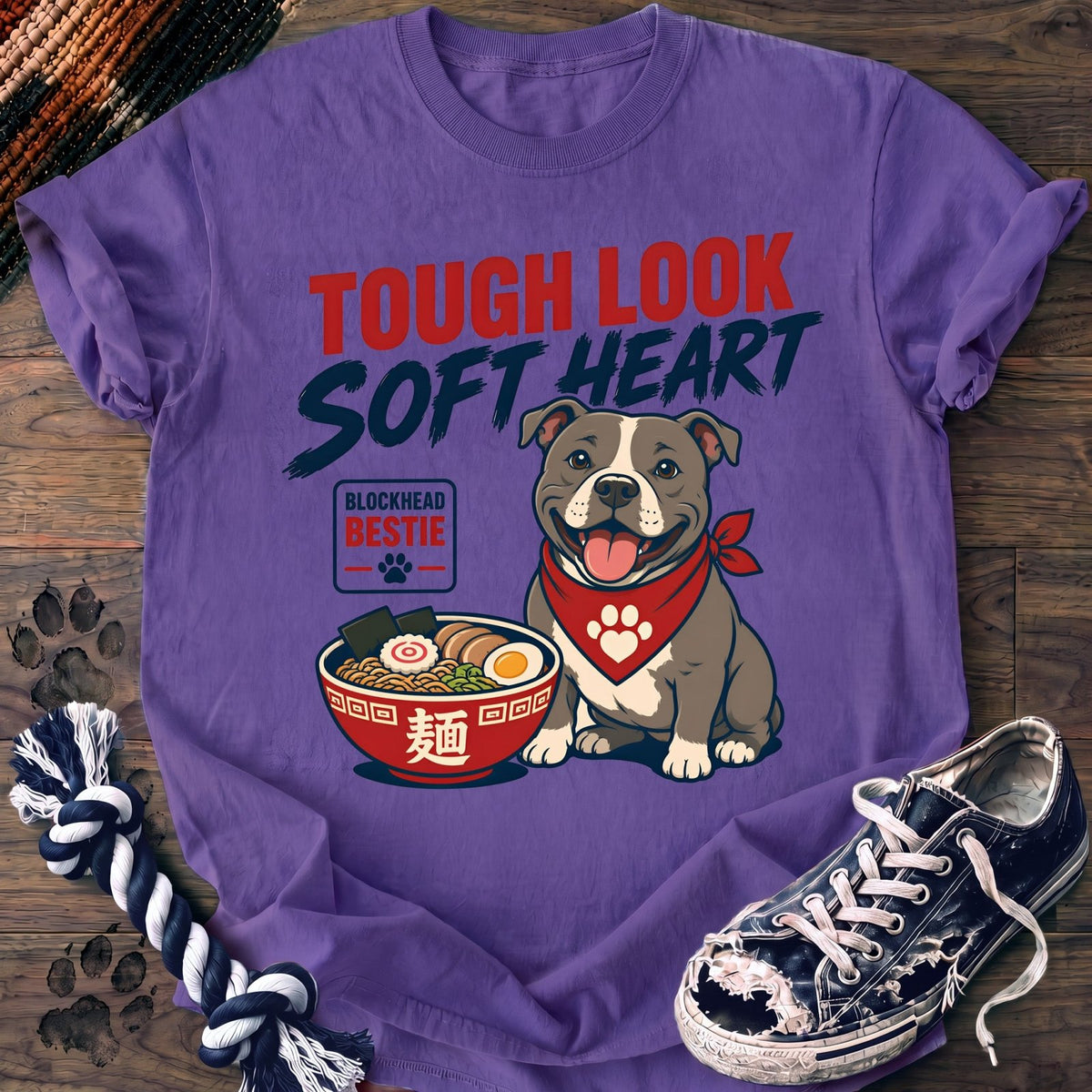 Tough Look Soft Heart - Pitbull - PAWSSION CLUB