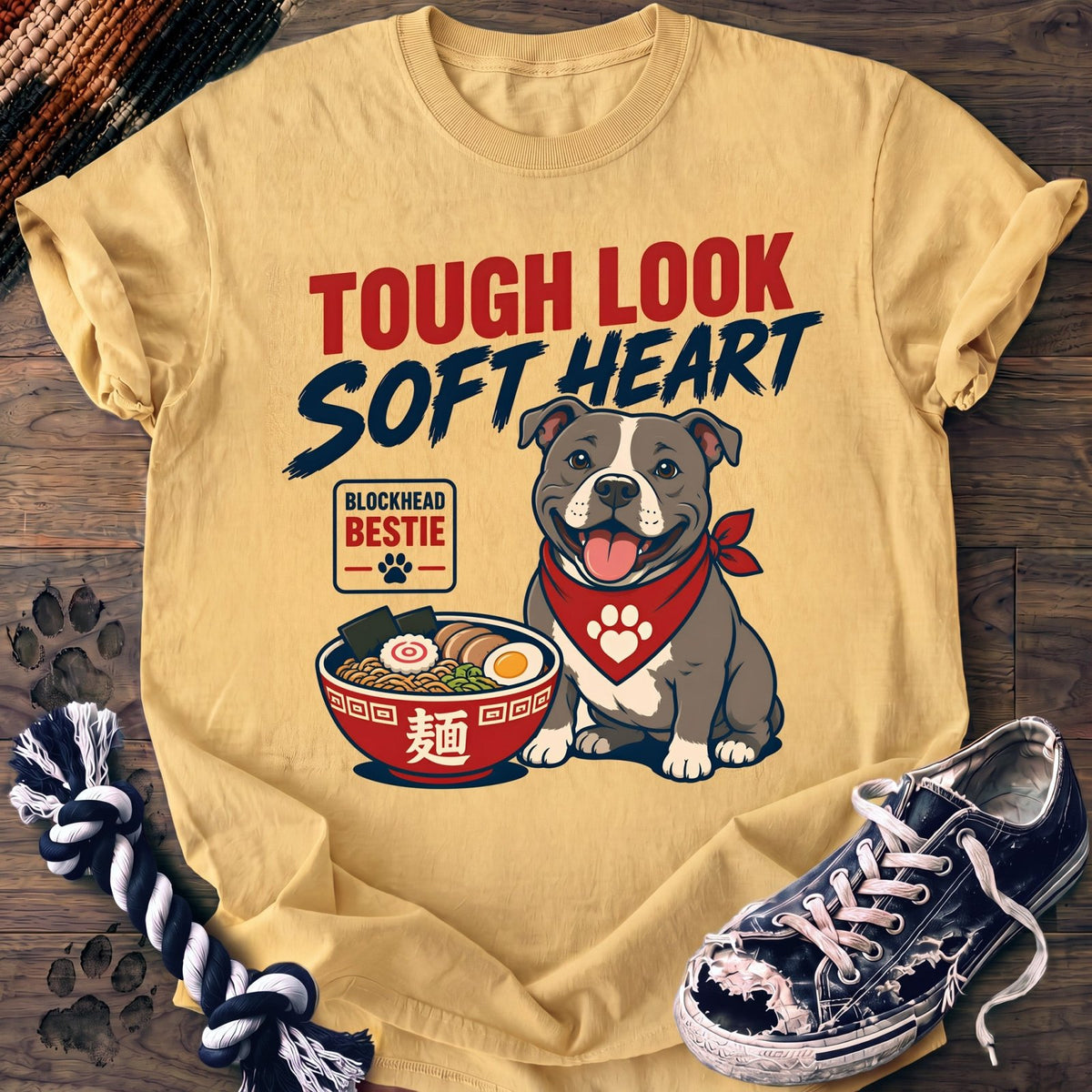 Tough Look Soft Heart - Pitbull - PAWSSION CLUB