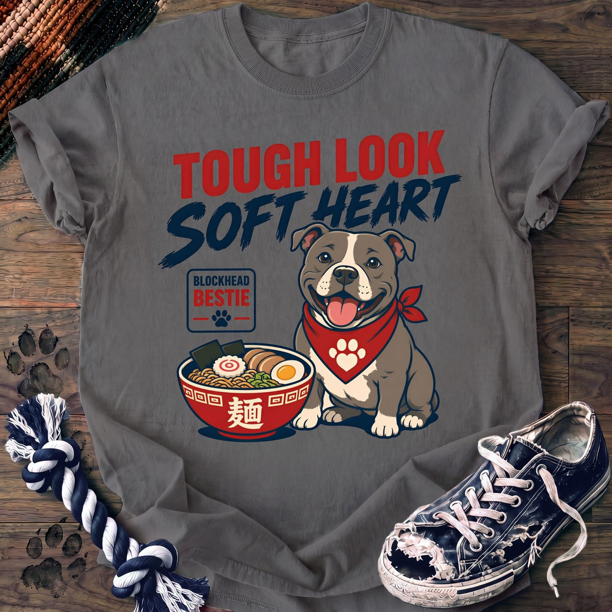 Tough Look Soft Heart - Pitbull - PAWSSION CLUB