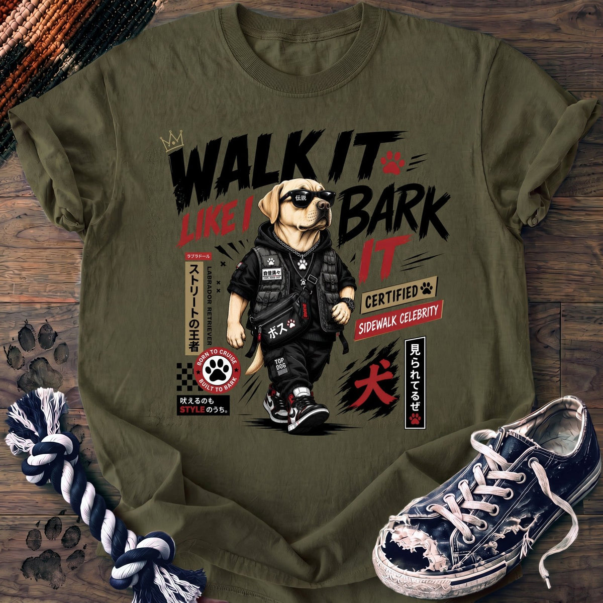 Walk It Like I Bark It - Labrador Retriever - PAWSSION CLUB