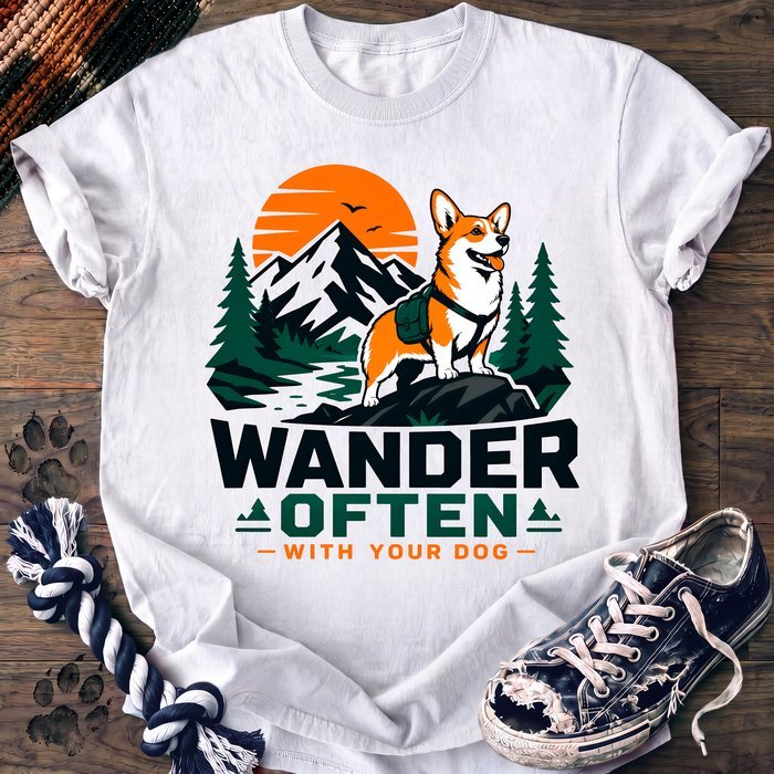 Wander Often With Your Dog - Corgi - PAWSSION CLUB