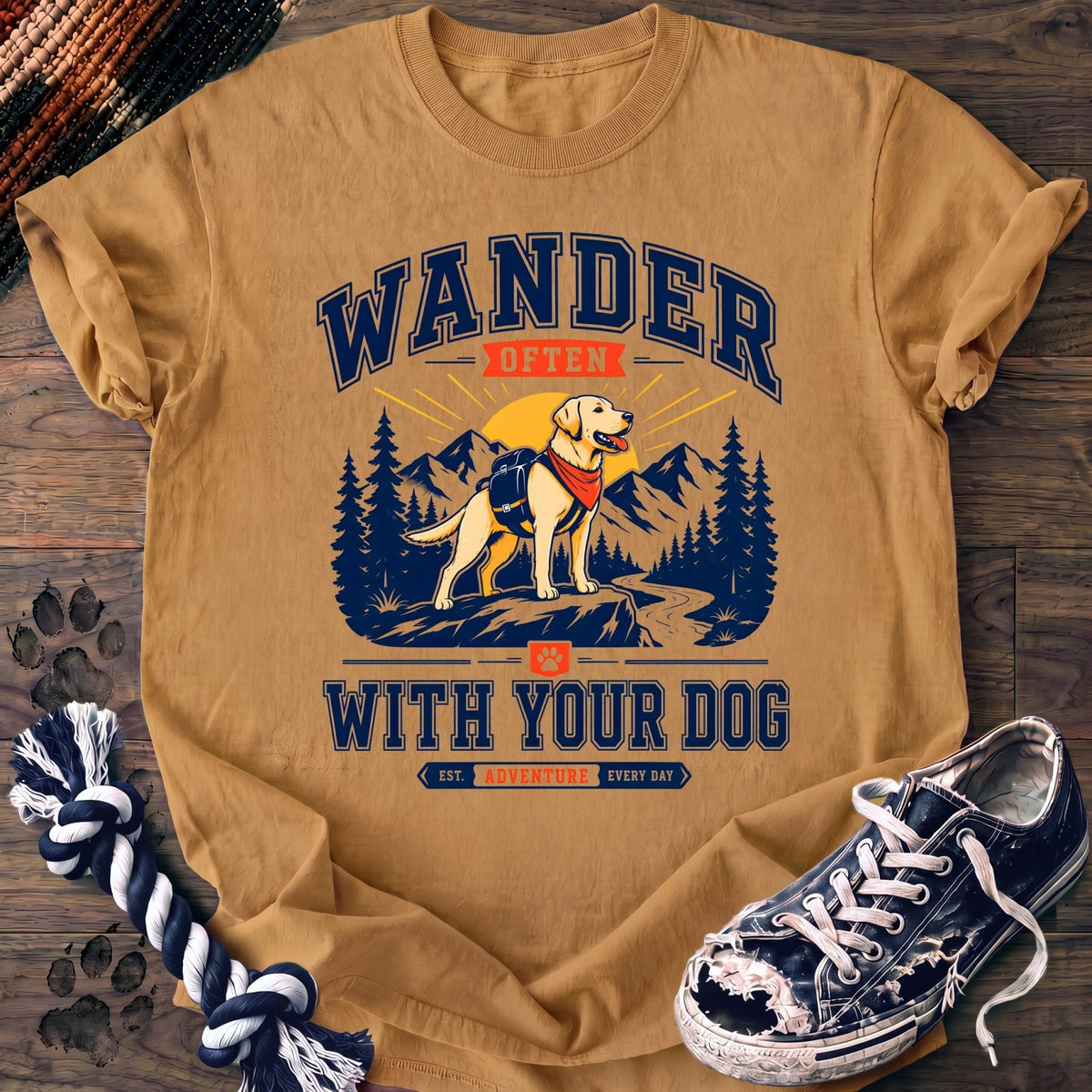 Wander Often With Your Dog - Labrador Retriever - PAWSSION CLUB