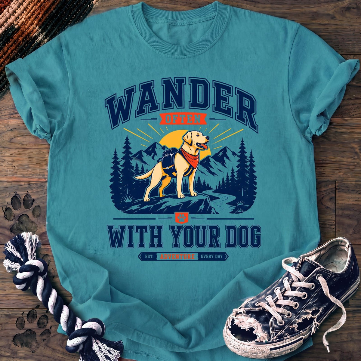 Wander Often With Your Dog - Labrador Retriever - PAWSSION CLUB