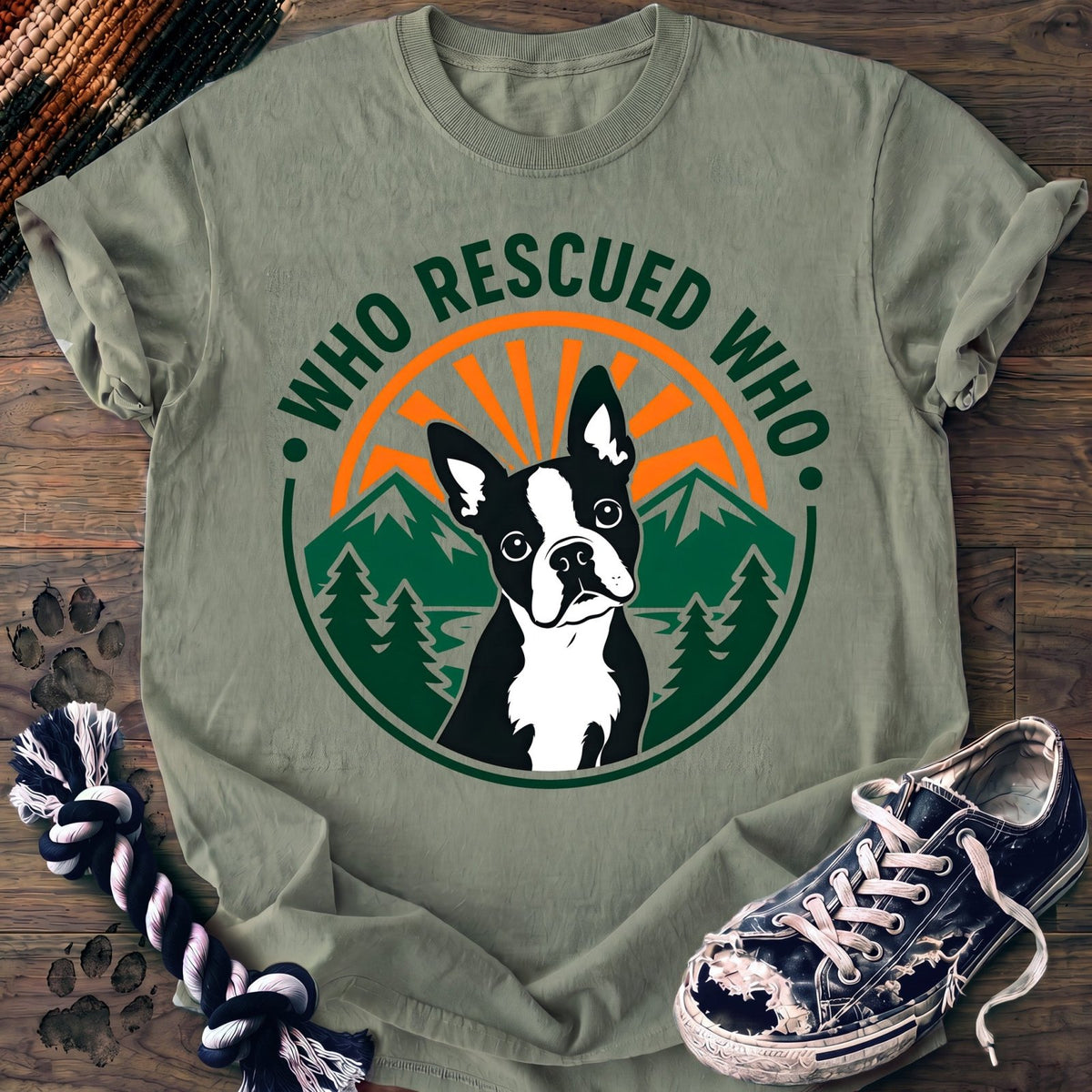 Who Rescued Who - French Bulldog - PAWSSION CLUB