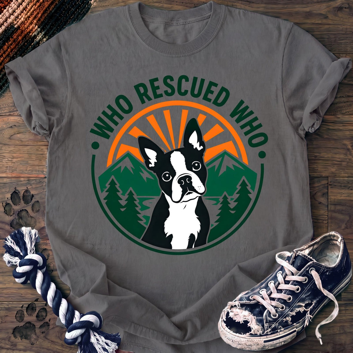 Who Rescued Who - French Bulldog - PAWSSION CLUB