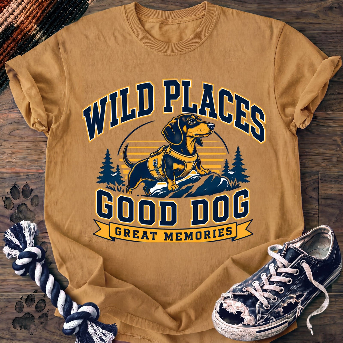 Wild Places Good Dog Great Memories - Dachshund - PAWSSION CLUB