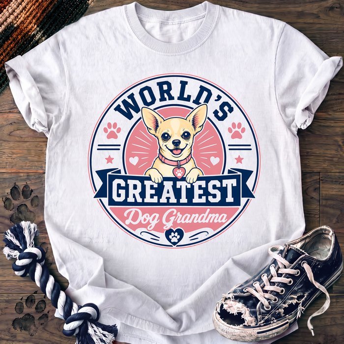 Worlds Greatest Dog Grandma - Chihuahua - PAWSSION CLUB