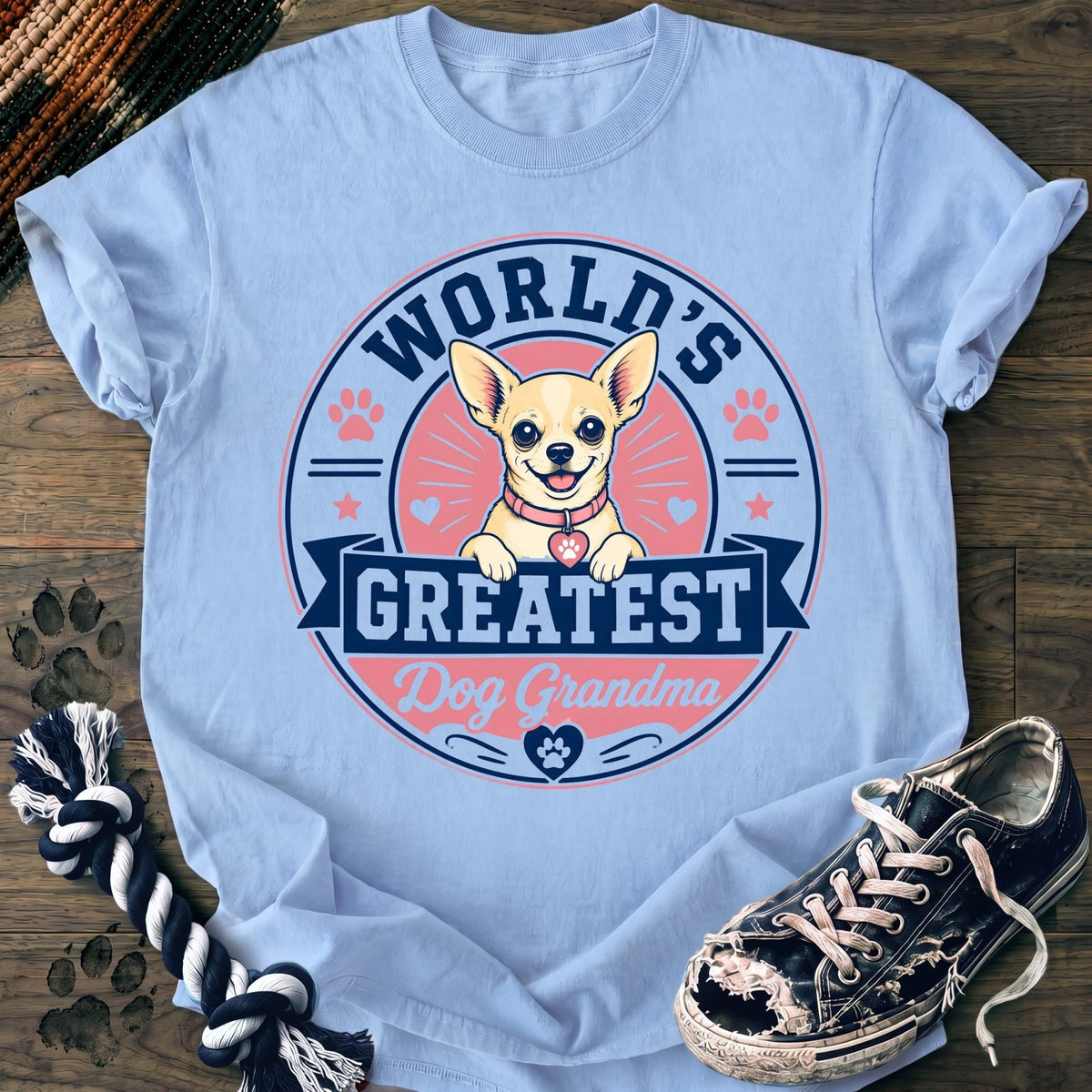 Worlds Greatest Dog Grandma - Chihuahua - PAWSSION CLUB